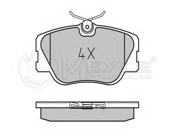 Колодки тормозные 0252094119 MEYLE