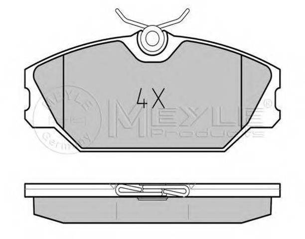 Тормозные колодки 0252317218 MEYLE