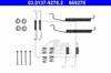 Монтажный комплект задних барабанных колодок 03013792782 ATE