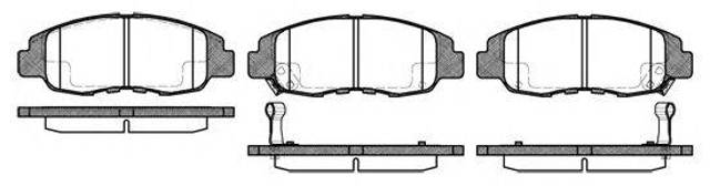 Тормозные колодки 032412 REMSA