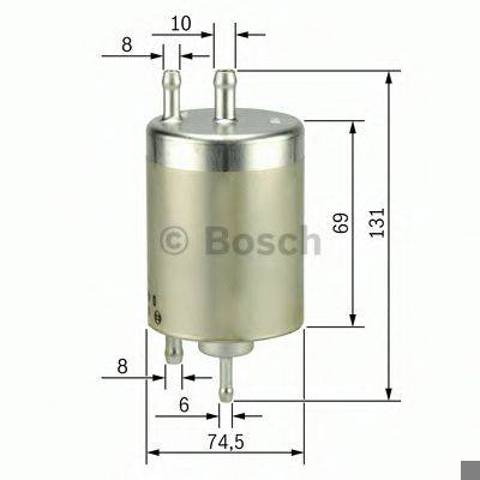 Фильтр топливный 0450915001 BOSCH