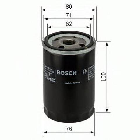 0451103352 BOSCH Фильтр масляный купить в Каменское