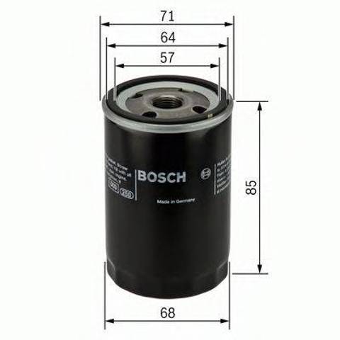 0451103372 BOSCH Масляный фильтр купить в Тернополь