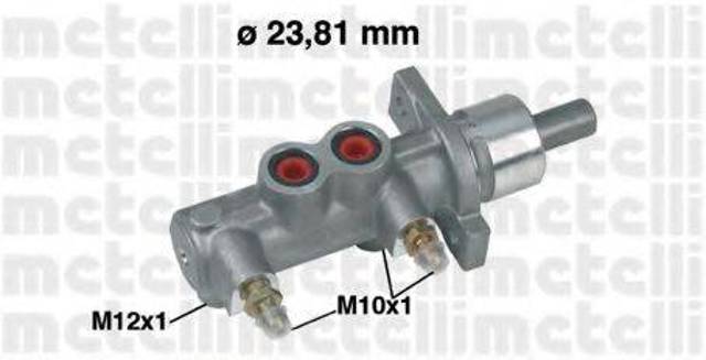 Цилиндр тормозной, главный 050165 METELLI