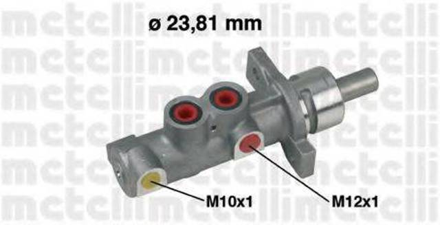 Цилиндр главный тормоза (гидротормозов) 050409 METELLI