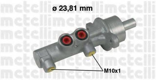 Цилиндр тормозной, главный 050539 METELLI