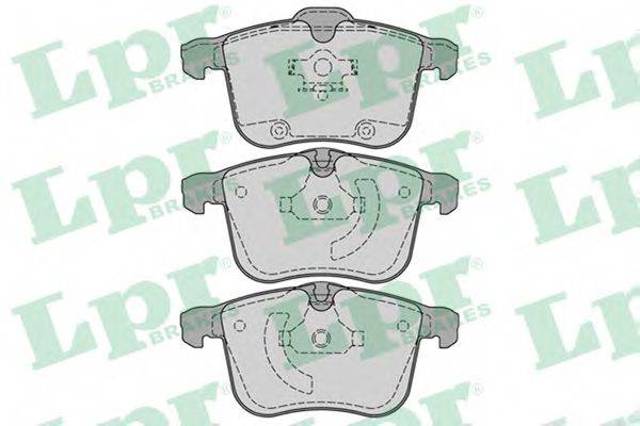 Тормозные колодки 05P1244 LPR