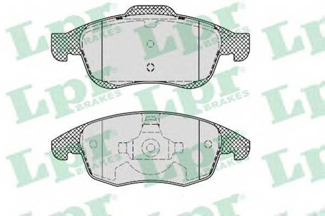 Колодки тормозные передние дисковые 05P1351 LPR