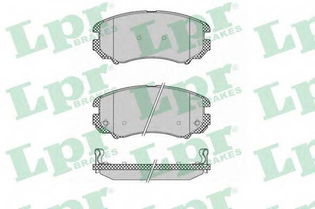 Колодки тормозные 05P1369 LPR