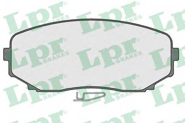 Колодки тормозные 05P1573 LPR