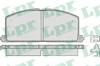 Колодки тормозные дисковые комплект 05P268 LPR