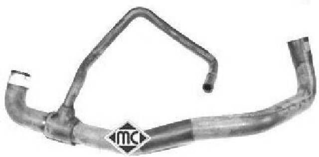 Патрубок радиатора охлаждения нижний 08557 METALCAUCHO