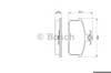 Колодки тормозные передние дисковые 0986424274 BOSCH