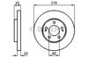 Тормоз дисковый передний 0986479035 BOSCH