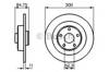 Задний тормозной диск 0986479083 BOSCH