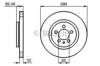 Диск тормозной передний 0986479156 BOSCH