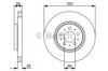 Тормоз дисковый передний 0986479321 BOSCH