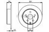 Задний тормозной диск 0986479419 BOSCH