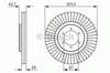 Передний тормозной диск 0986479694 BOSCH