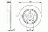 Диск тормозной задний 0986479728 BOSCH