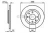 Передний тормозной диск 0986479B51 BOSCH