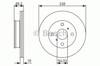 Передний тормозной диск 0986479R75 BOSCH