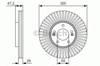 Тормоз дисковый передний 0986479S14 BOSCH