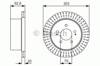 Задний тормозной диск 0986479V26 BOSCH