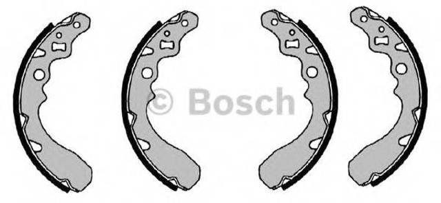 Барабанные тормозные колодки 0986487504 BOSCH