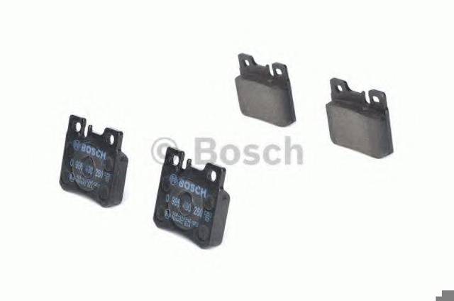 Колодки на тормоз задний дисковый 0986490260 BOSCH