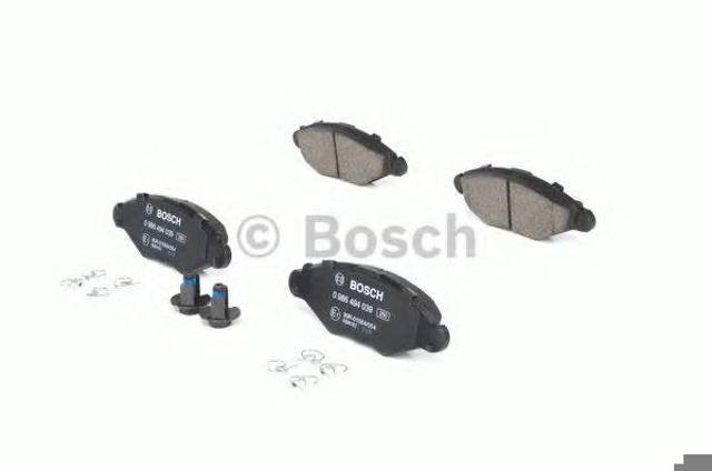Передние тормозные колодки 0986494039 BOSCH