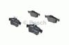 Задние дисковые колодки 0986494127 BOSCH