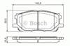 Колодки тормозные передние дисковые 0986494218 BOSCH