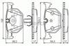 Колодки тормозные задние, дисковые 0986494286 BOSCH