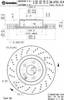 Диск тормозной передний 09A73211 BREMBO