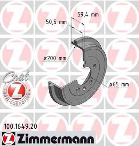 Задний барабан 100164920 ZIMMERMANN