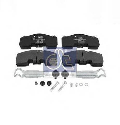 Задние дисковые колодки 1014001 DIESEL TECHNIC