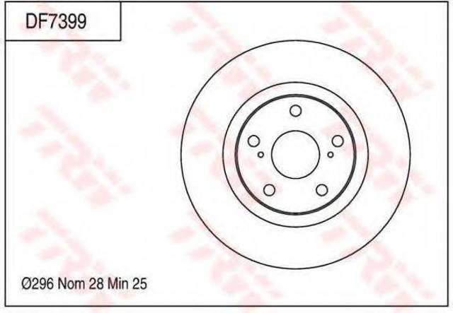 Ротор тормозной 1014011607 GEELY
