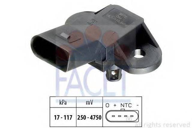 Датчик MAP 103072 FACET