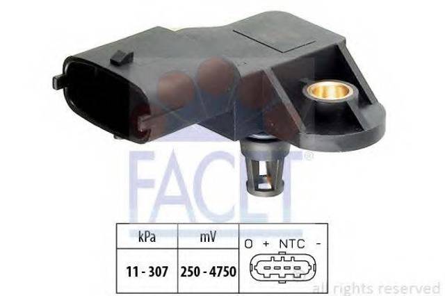 Датчик наддува 103082 FACET