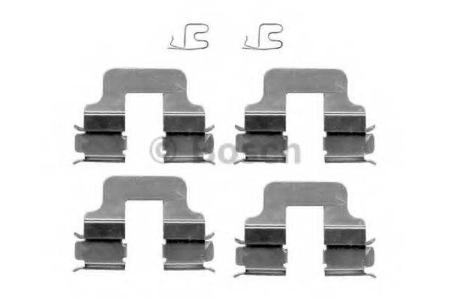 QUICK BRAKE 1091245 Комплект пружинок крепления дисковых колодок задних в наличии Ирпень