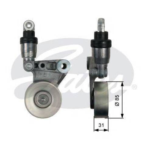 Натяжная планка поликлинового ремня 117522W20A NISSAN