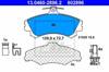 Колодки тормозные дисковые комплект 13046028962 ATE