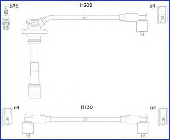 Бронепровода 134562 HITACHI