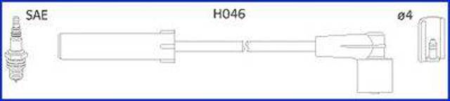 Провода зажигания 134979 HITACHI
