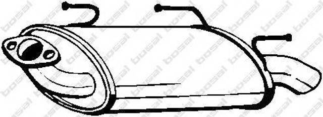 Выхлопная труба 145503 BOSAL