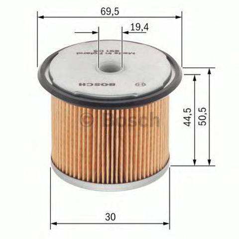 BOSCH 1457429657 Фильтр топливный в наличии Винница