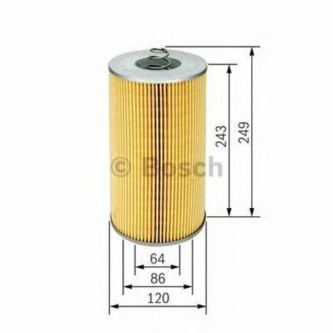 BOSCH 1457429740 Фильтр масляный в наличии Полтава