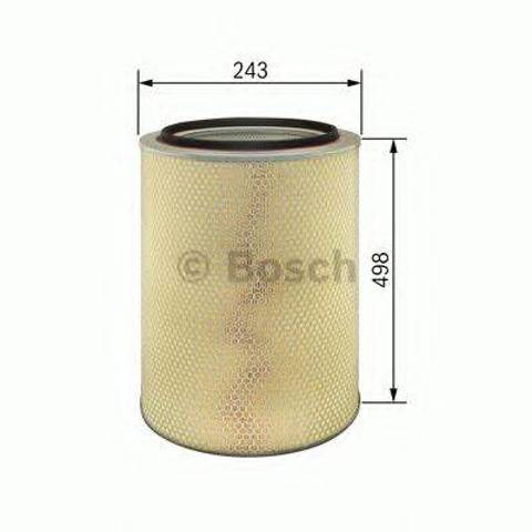 Воздушный фильтр двигателя 1457429975 BOSCH