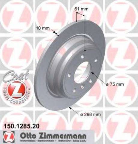 Тормозной диск 150128520 ZIMMERMANN